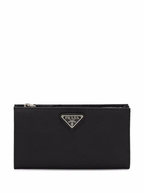 Prada cartera con logo triangular