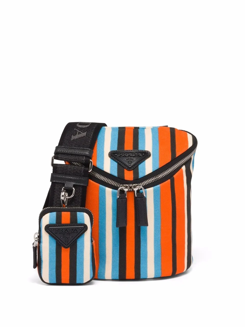 Prada cheap striped bag