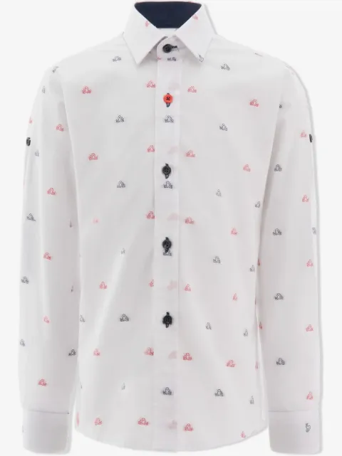 Moustache camisa con pulpo estampado