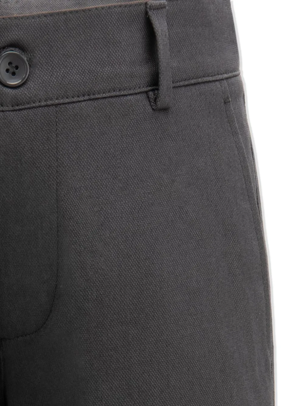  Moustache Tailored Knee-length Shorts - Grey 
