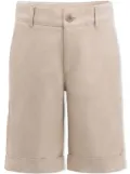 Moustache tailored knee-length shorts - Neutrals