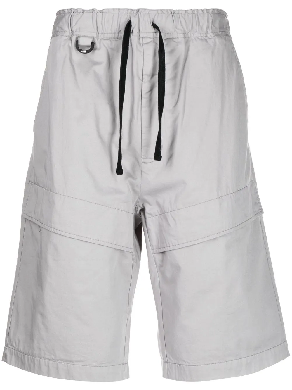 

izzue shorts cargo con cordones en la pretina - Gris