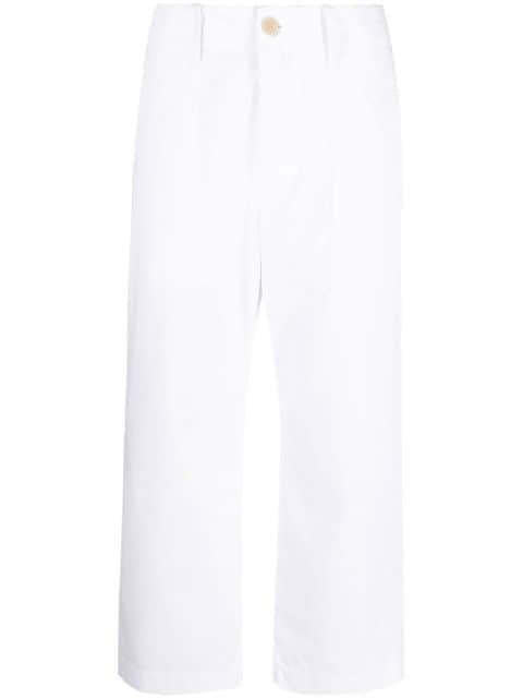Jejia high-waist cropped trousers