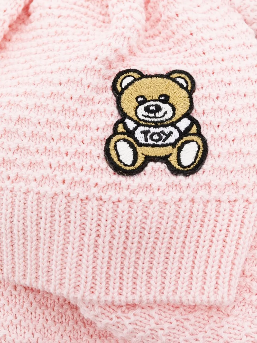 Moschino Kids Muts en sokken set - Roze