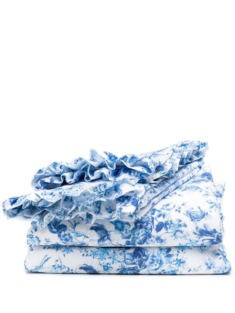 

Preen By Thornton Bregazzi edredón king con estampado floral - Azul