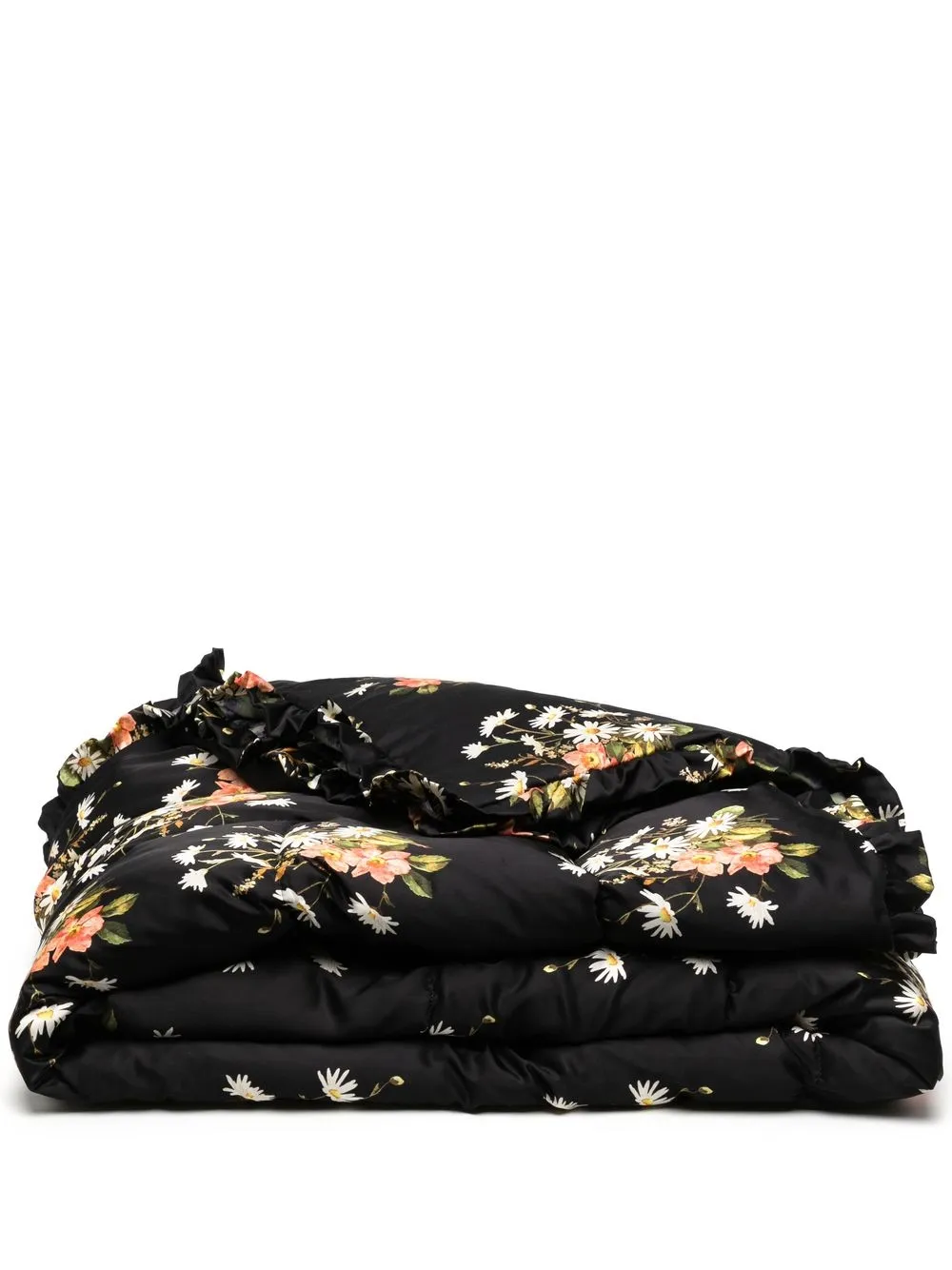 

Preen By Thornton Bregazzi chamarra capitonada con estampado floral - Negro