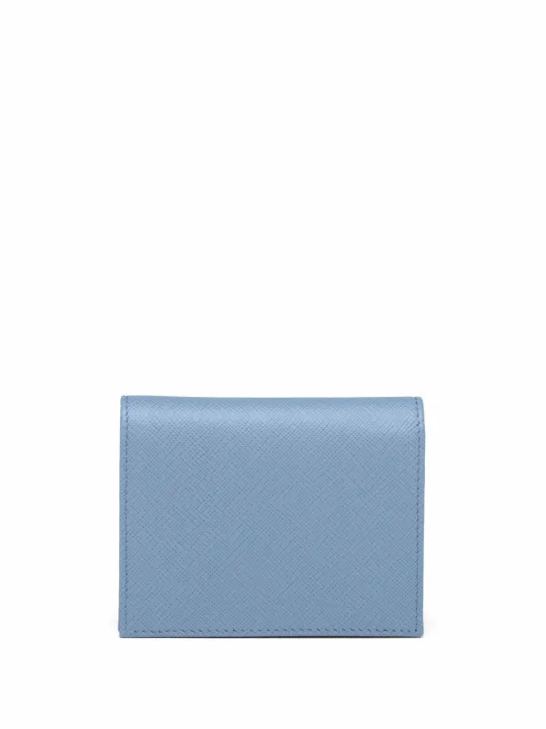 Prada プラダ 財布 | ブルー | FARFETCH JP