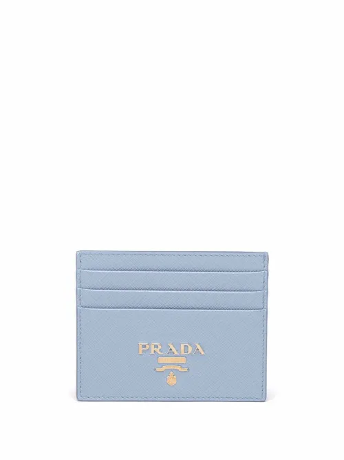 Porte-cartes à logo lettre - Prada - Modalova