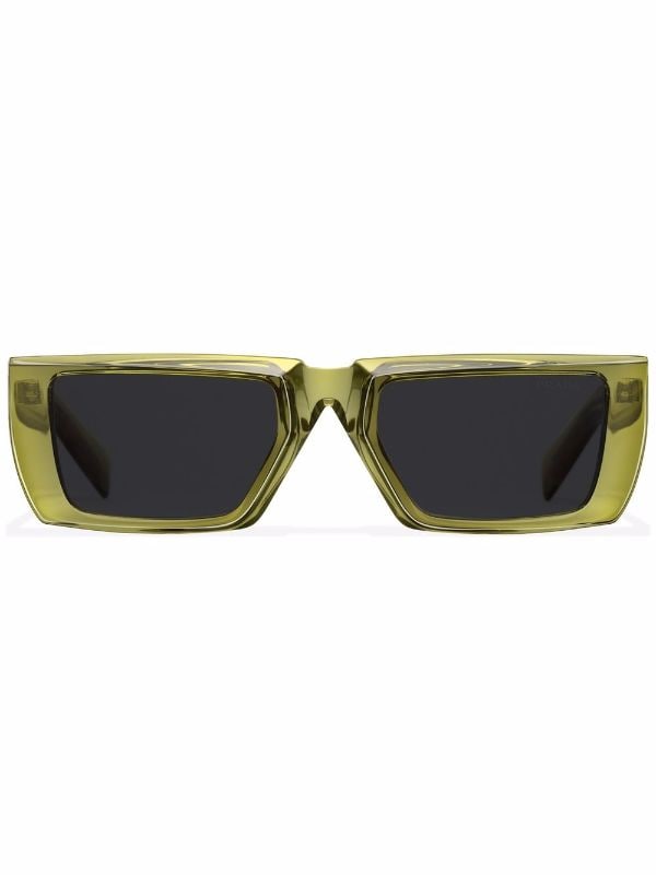 Pre-owned 1.1 Millionaires Sunglasses Green Marble