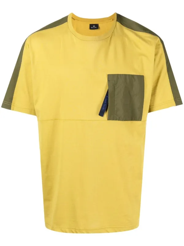 PS Paul Smith two-tone Cotton T-shirt 