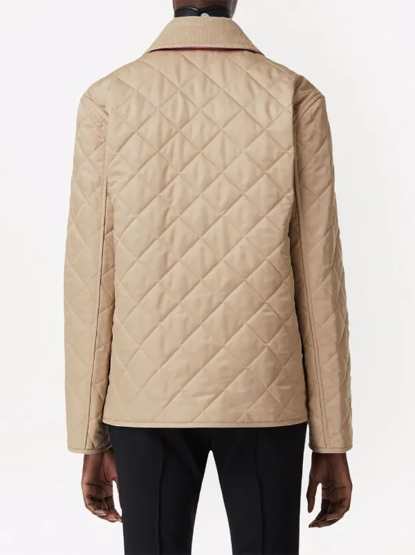 Burberry Corduroy Collar Diamond 