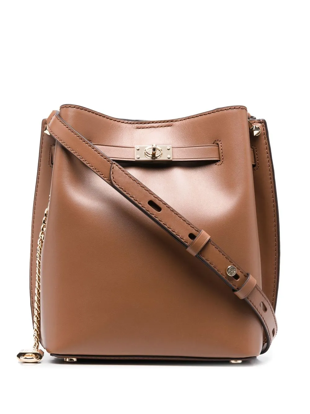 Michael Michael Kors Hamilton Legacy Leather Bucket Bag - Farfetch