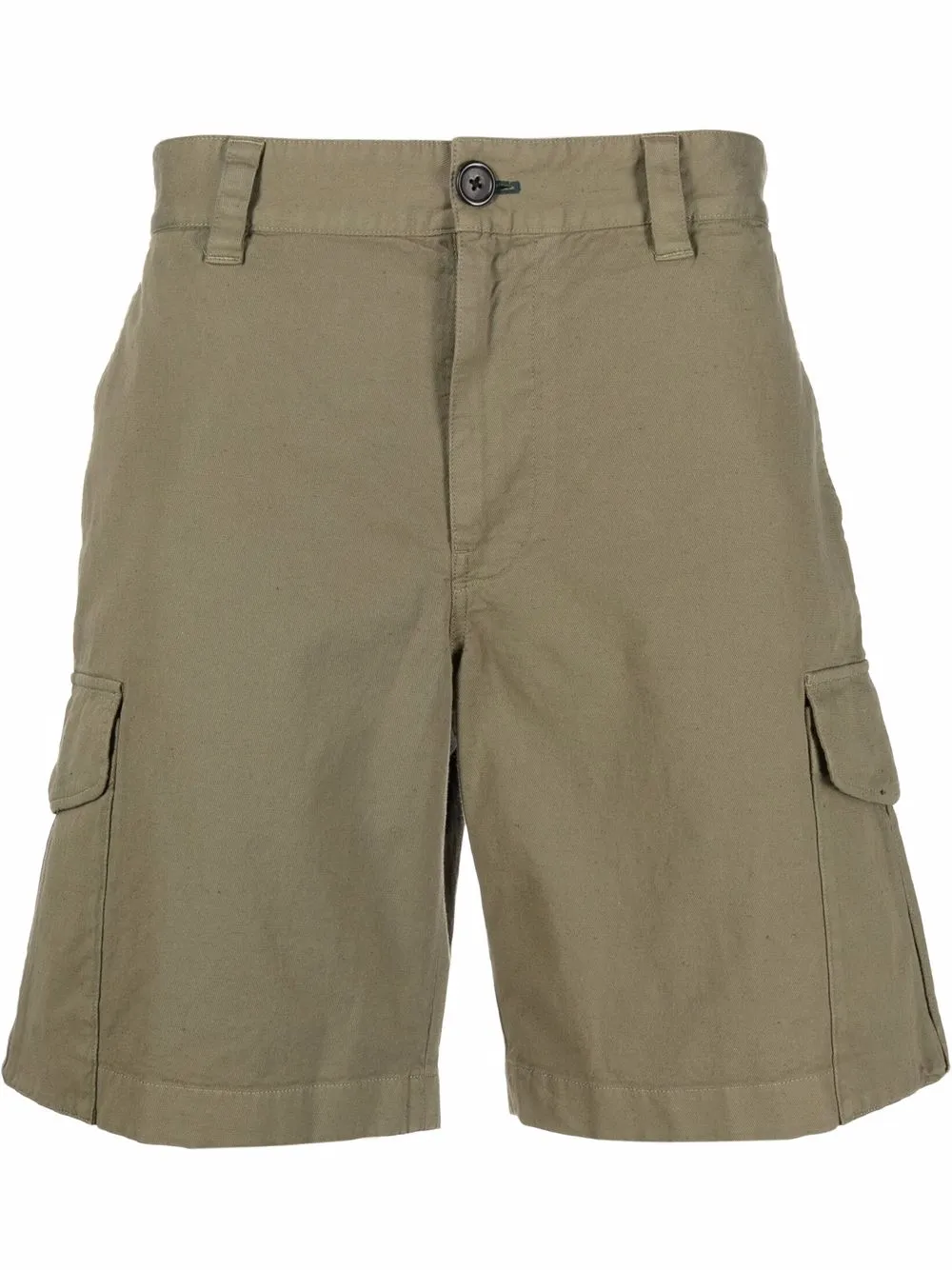 

PS Paul Smith logo-patch cargo shorts - Green