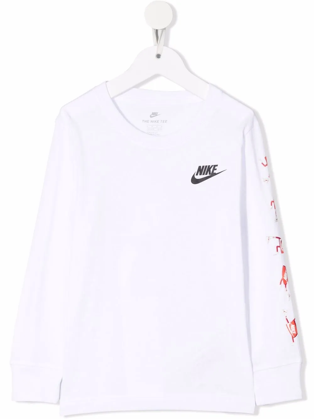 

Nike Kids playera con estampado gráfico - Blanco