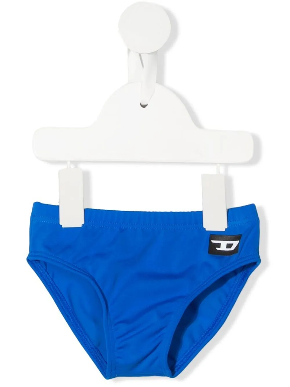 

Diesel Kids logo-print swimming trunks - Blue