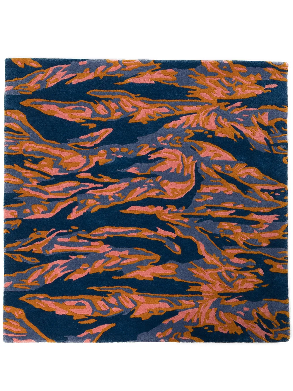 

Maharishi alfombra con estampado abstracto - Naranja