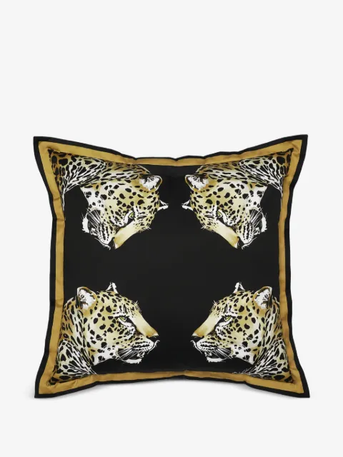 Dolce & Gabbana leopard-print cotton cushion