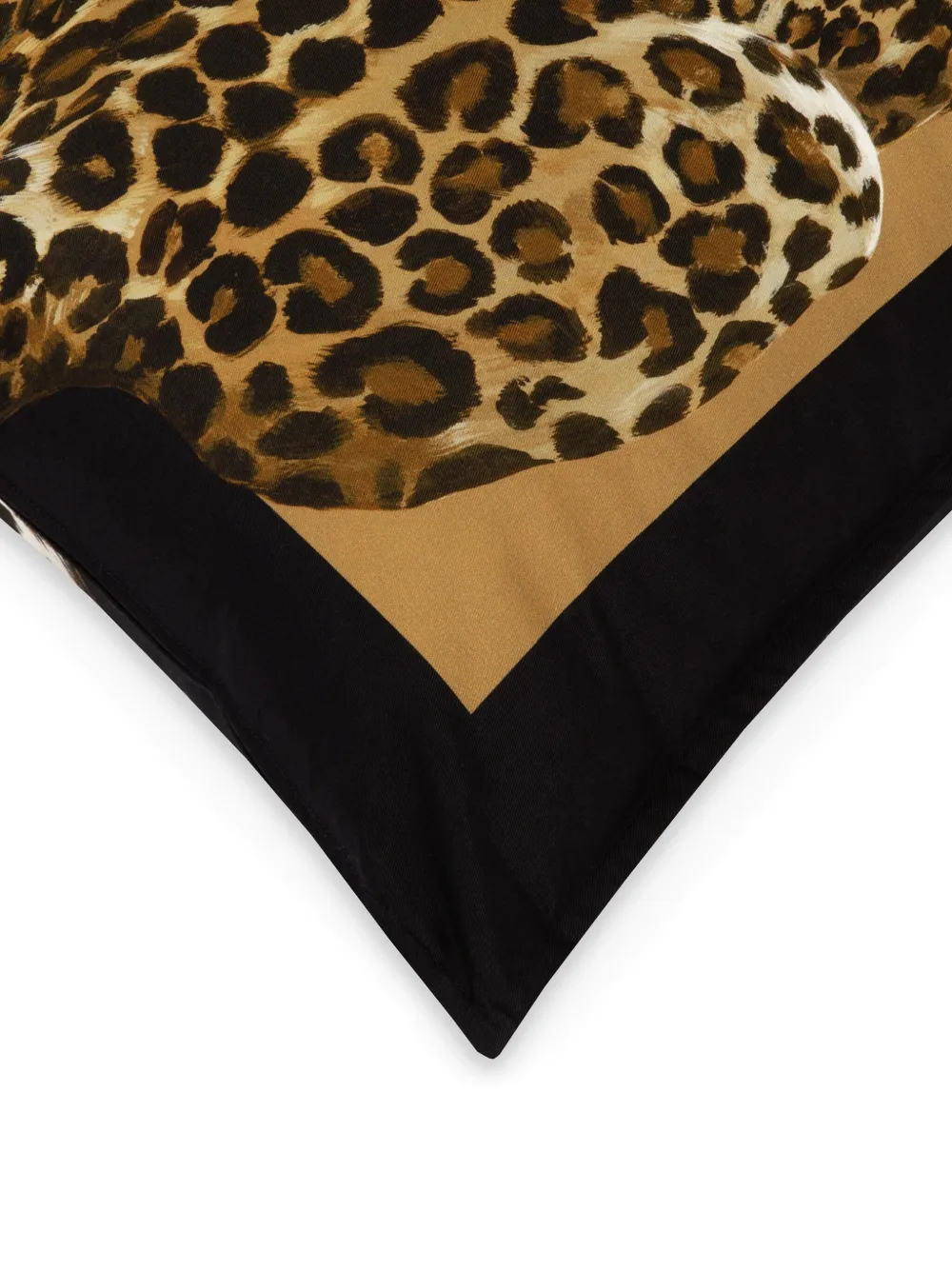 Dolce & Gabbana Leopard-print Cushion In Neutrals