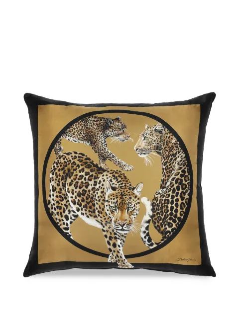 Dolce & Gabbana leopard-print cushion 
