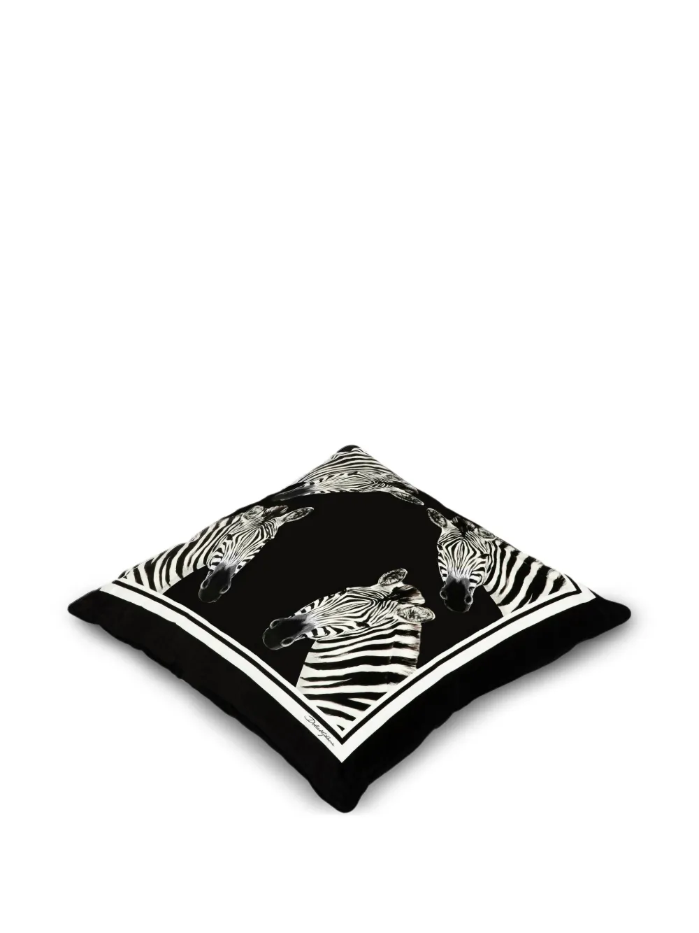 Dolce & Gabbana velvet large cushion | Cushions | Image 2