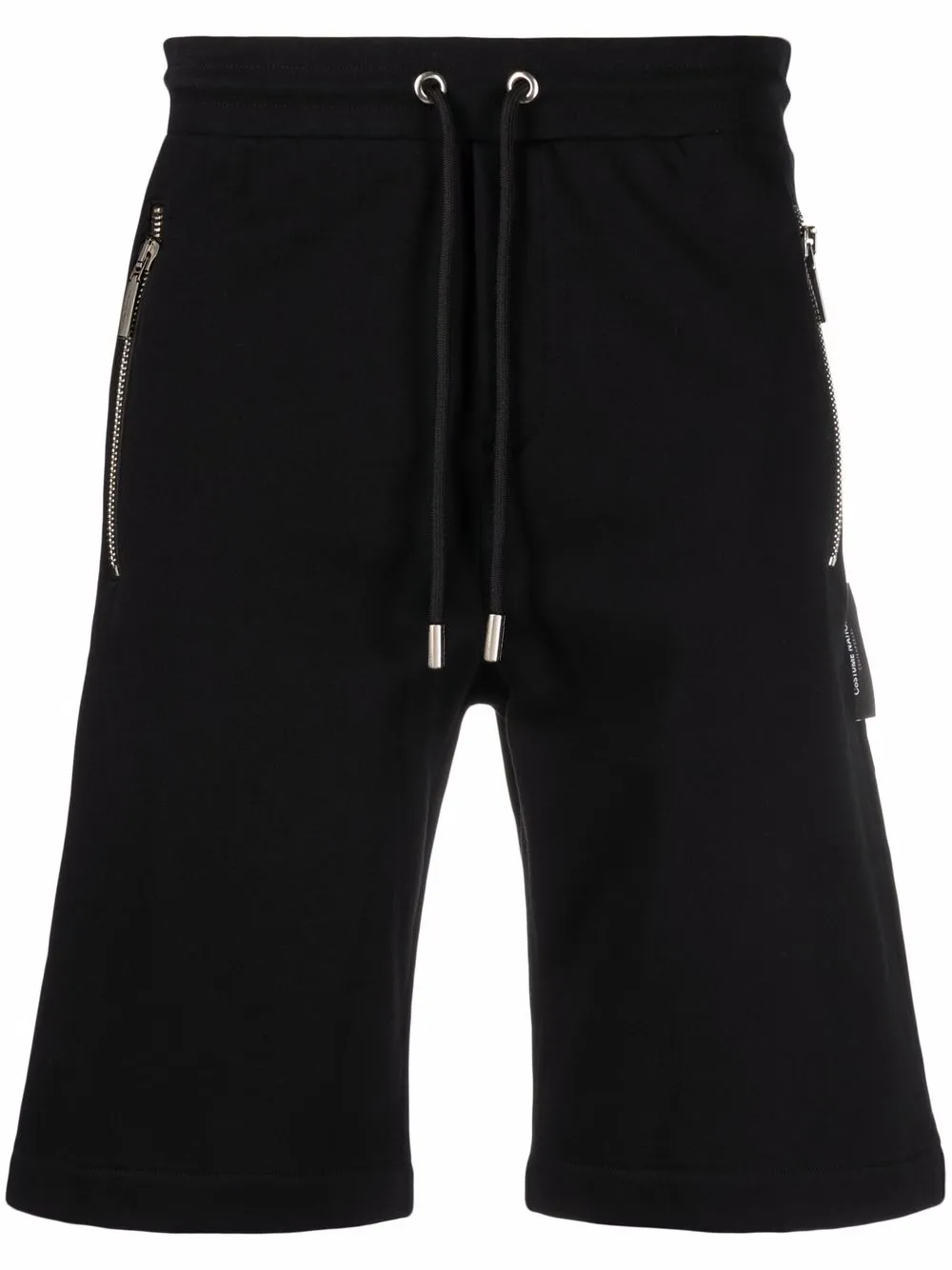 

costume national contemporary shorts con parche del logo - Negro