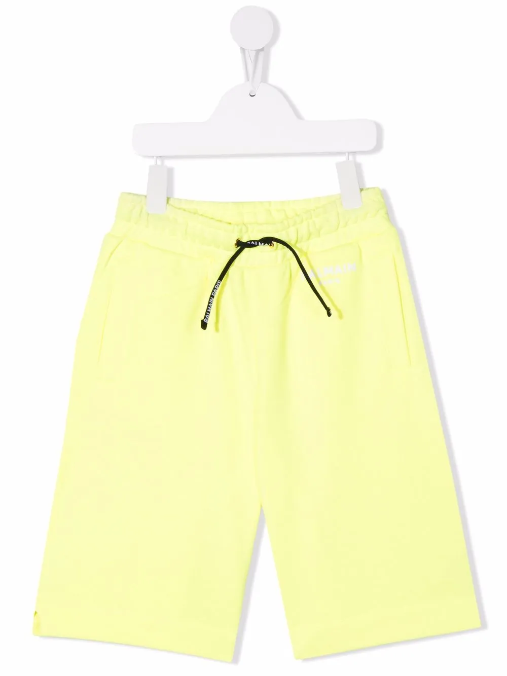 

Balmain Kids shorts deportivos con logo estampado - Amarillo