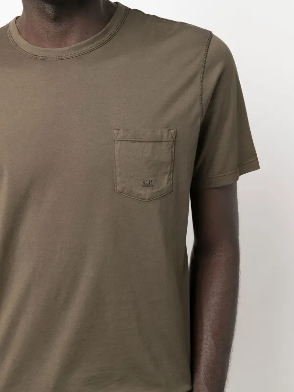 C.P. Company logo-print Pocket T-shirt 