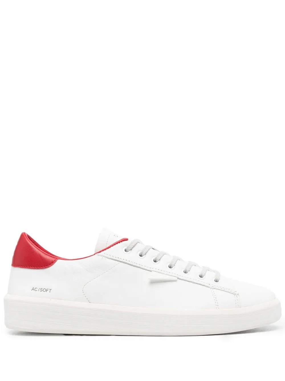 

D.A.T.E. Soft lace-up sneakers - White
