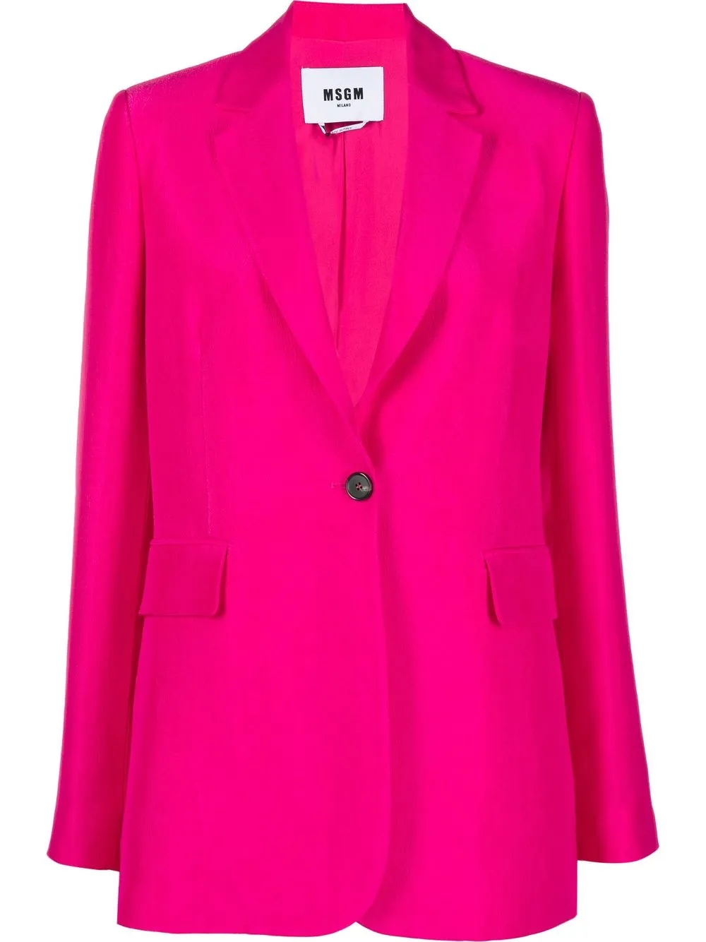 

MSGM tailored single-breasted blazer - Pink