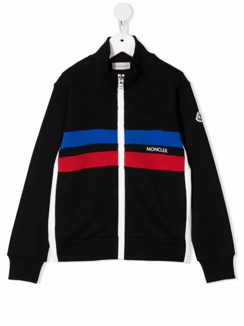 Moncler Enfant Gesteppte Frottee-Jacke