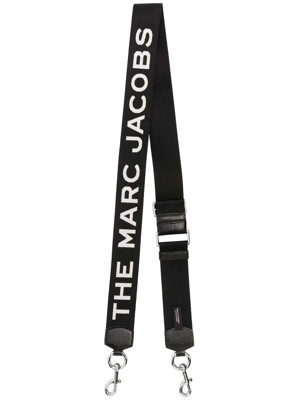 

Marc Jacobs logo-print webbing bag strap - Negro