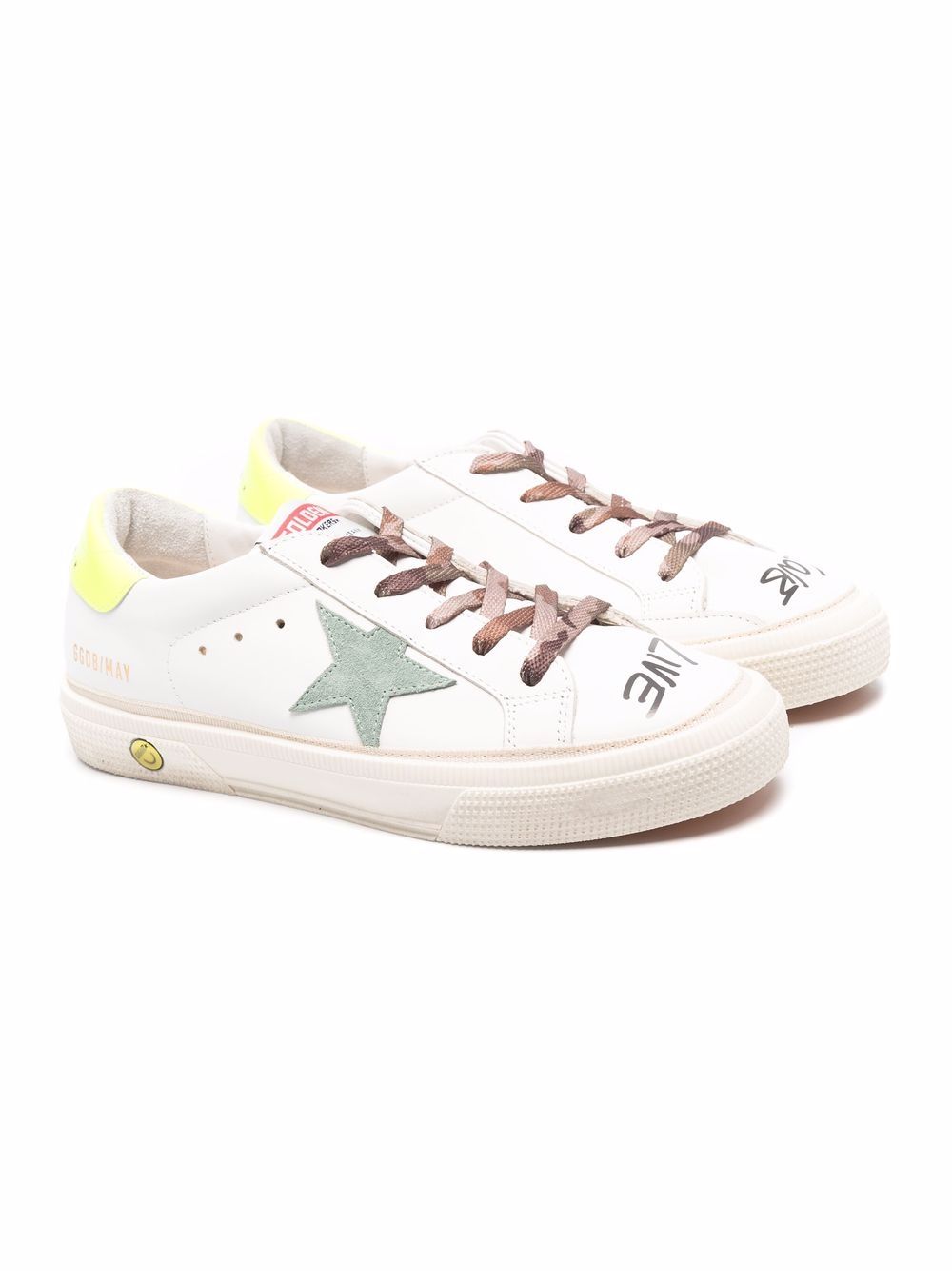 Golden Goose Kids Superstar low-top sneakers - White