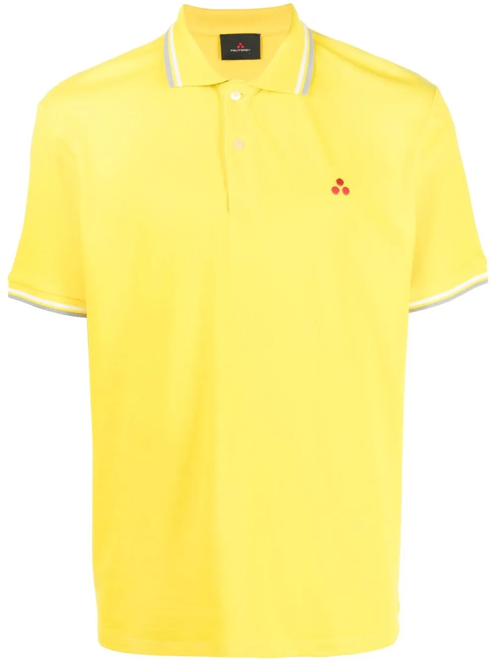 

Peuterey stripe-trim polo-shirt - Yellow