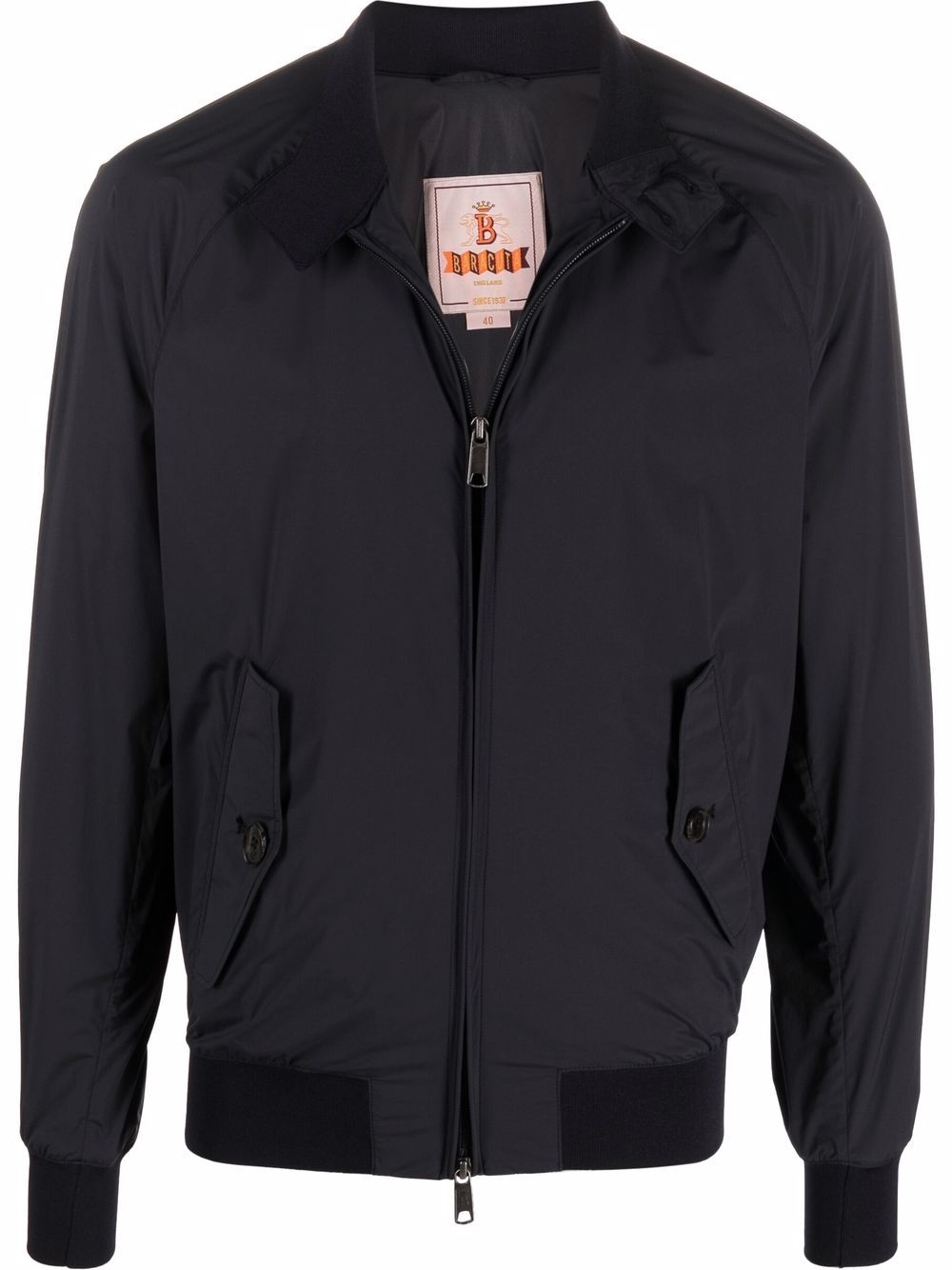 

Baracuta G9 zip-up bomber jacket - Blue