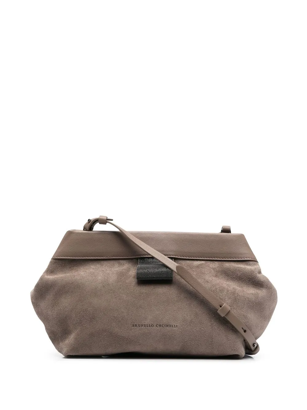

Brunello Cucinelli bolsa crossbody con cadena Monili - Neutro