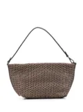 Brunello Cucinelli raffia-effect shoulder bag - Neutrals
