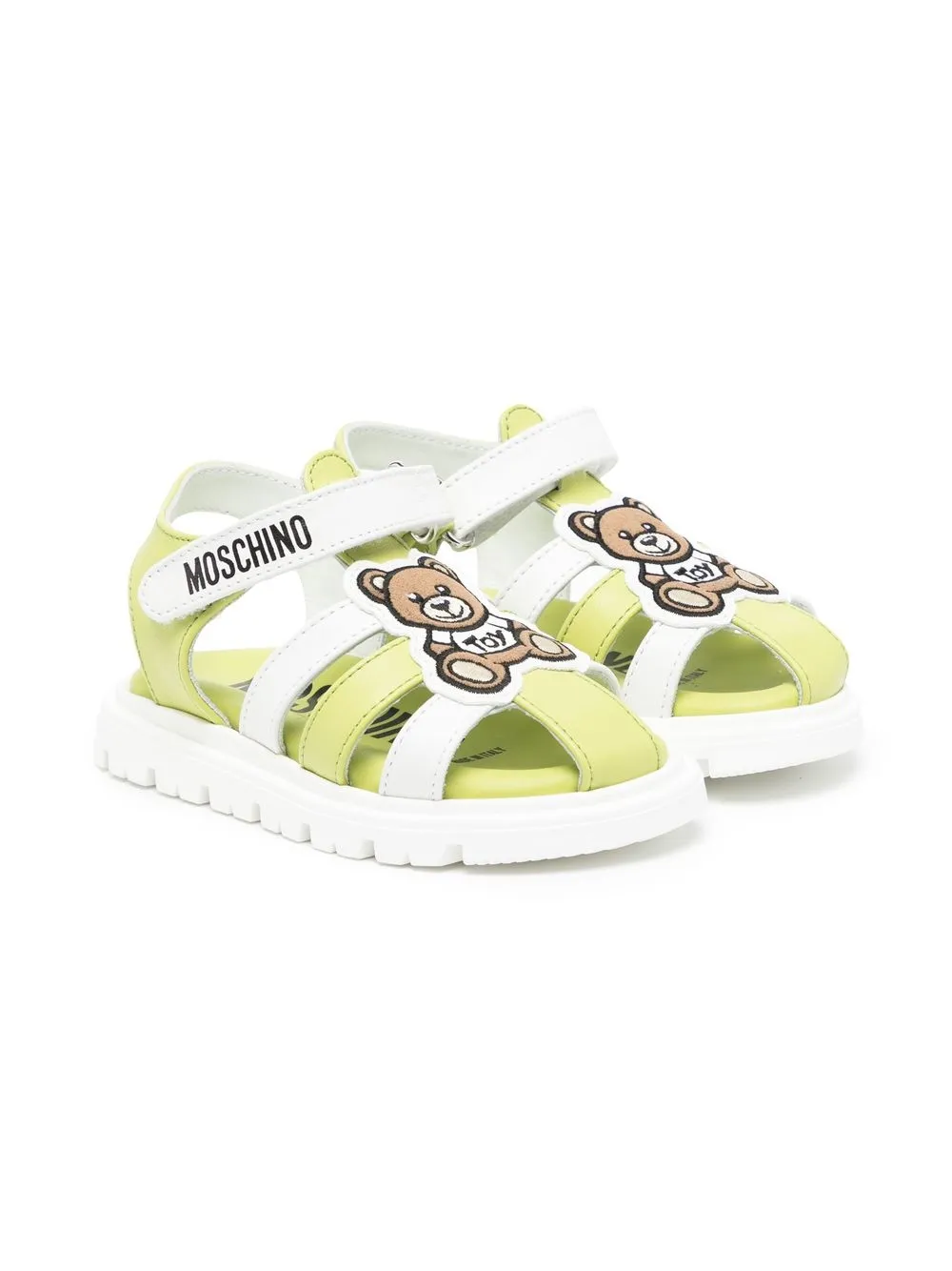 Moschino Kids Open Toe Sandals Farfetch
