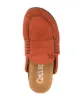 college slip-on suede slippers