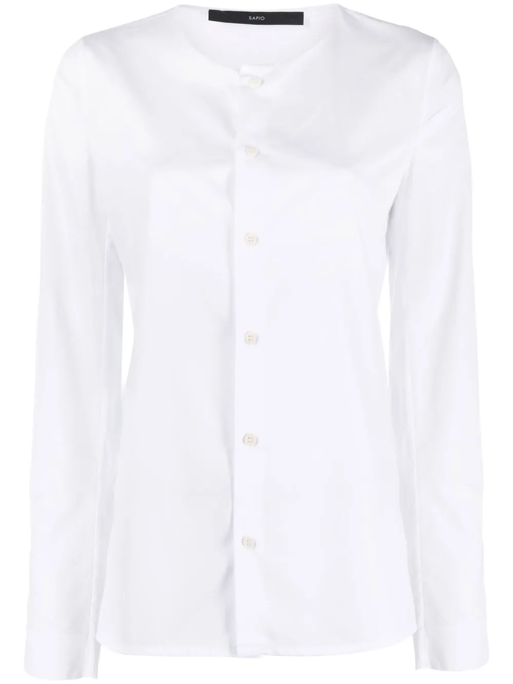 

SAPIO round-neck long-sleeve shirt - White