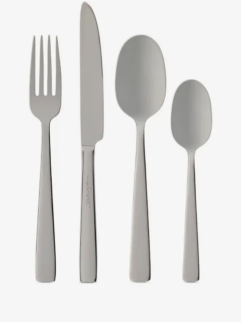 Dolce & Gabbana Inox Flatwear cutlery four-piece-set 