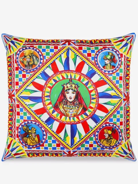 Dolce & Gabbana large Duchesse cotton cushion