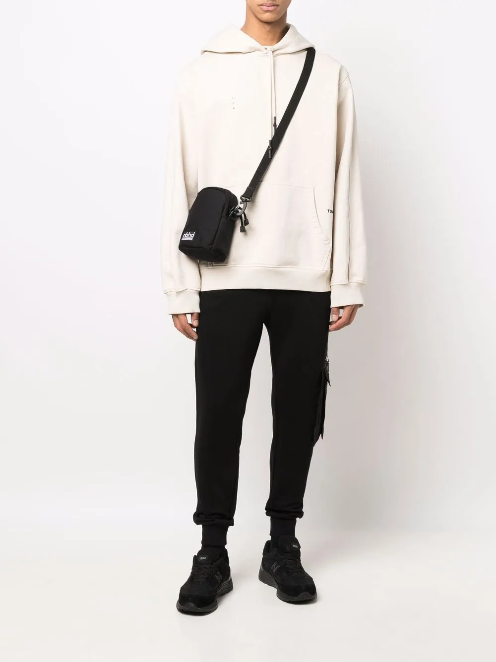 Costume national contemporary Broek met ritszak - Zwart