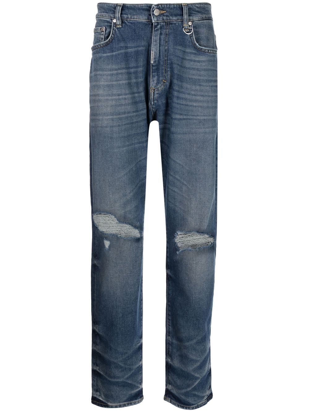 Represent high-waist tapered jeans - Blue