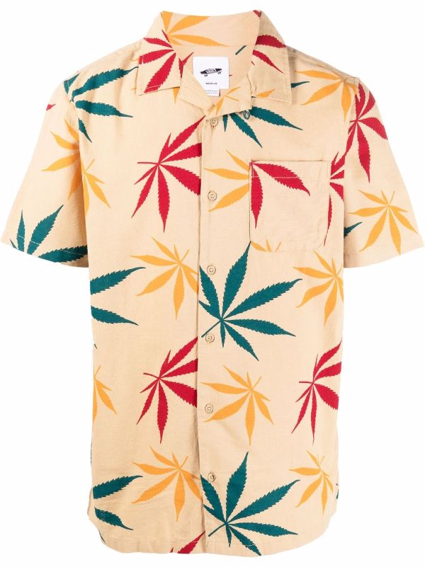 vans leaf shirt