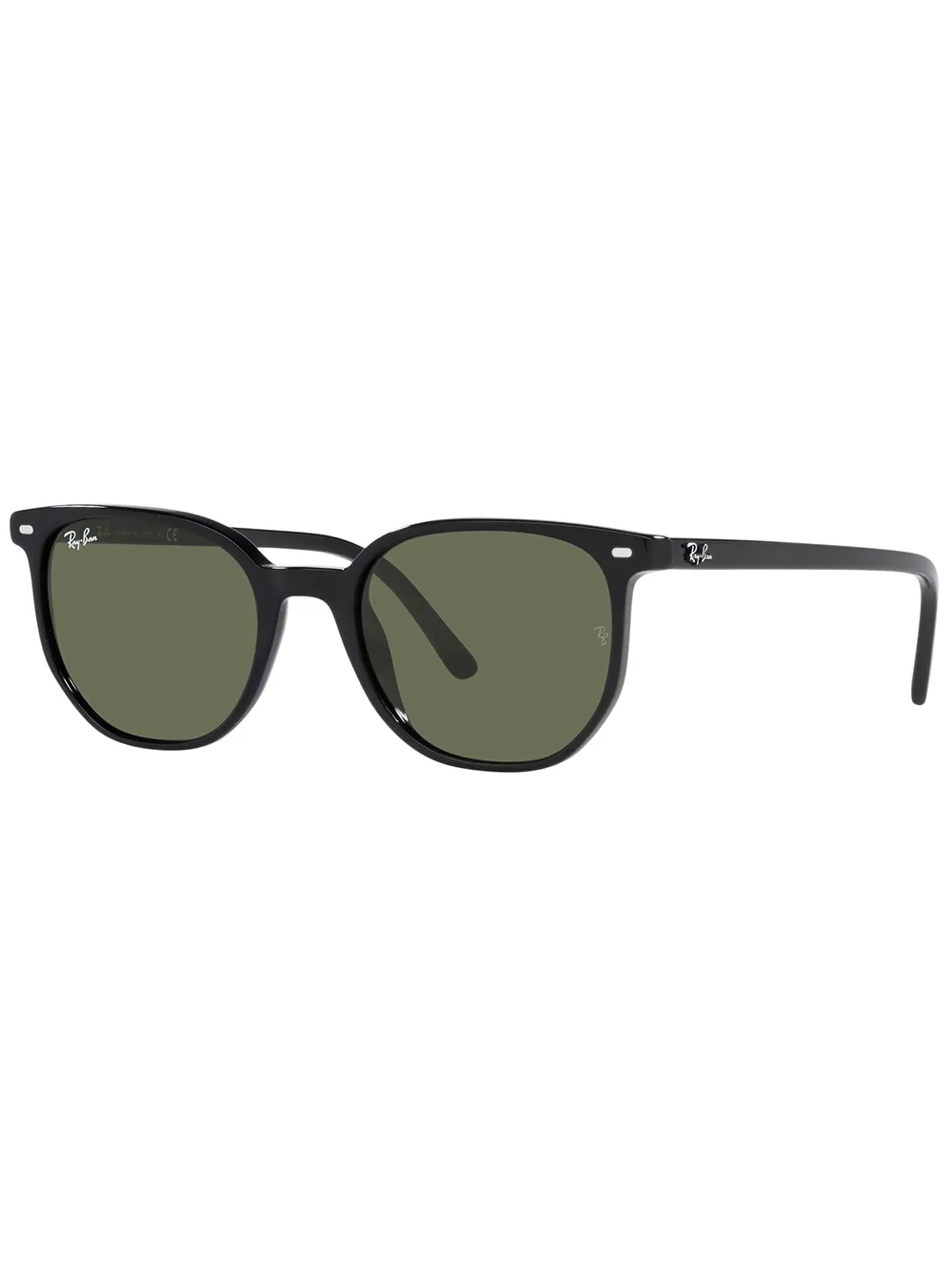 Ray-Ban Zonnebril met rond montuur - Zwart