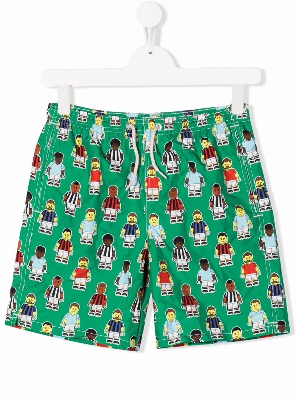 

MC2 Saint Barth Kids graphic-print swim shorts - Green