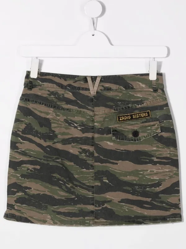 Zadig \u0026 Voltaire Kids camouflage-print 