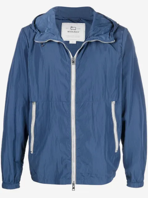 Woolrich zip-through hooded windbreaker jacket  
