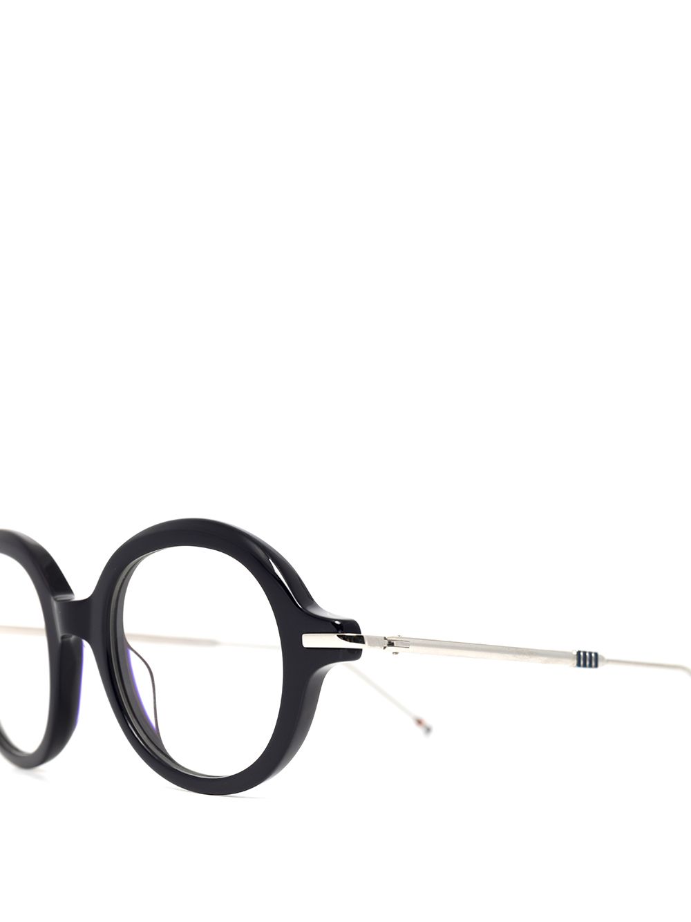 Thom Browne Eyewear Round Frame Glasses Farfetch 6207