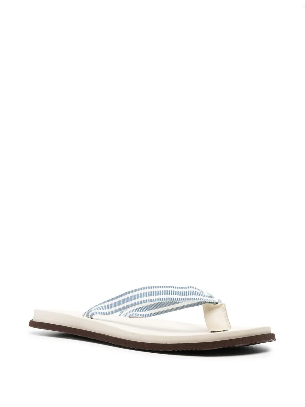 Brunello Cucinelli stripe detailing flip flops | Image 2